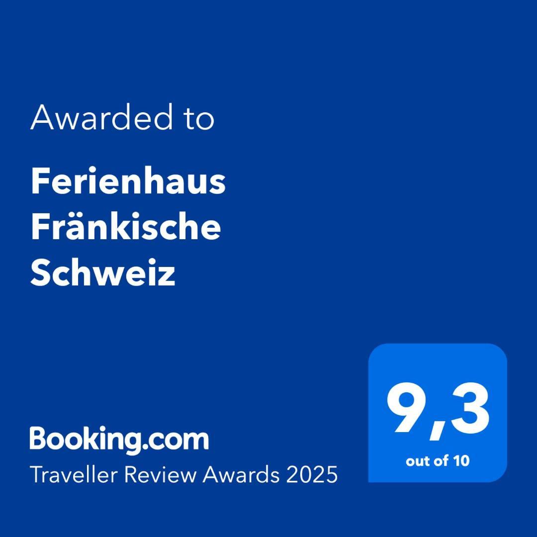 Ferienhaus Fraenkische Schweiz Hollfeld Esterno foto